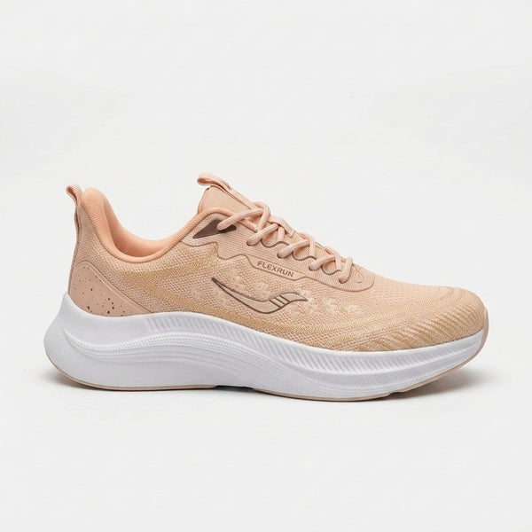 Tenis FLEXRUN RUNNING Rosado Beige para Mujer — Ref. F5 — vista 2