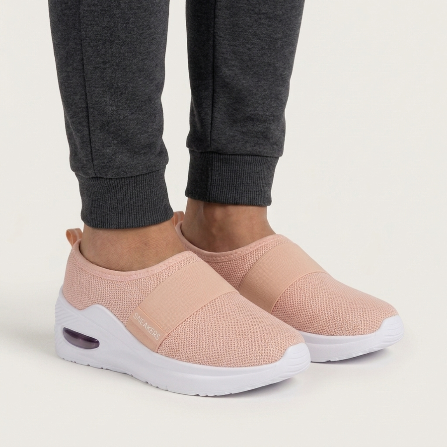 Tenis sin Cordones con Cámara de Aire para Mujer — Ligeros y Transpirables