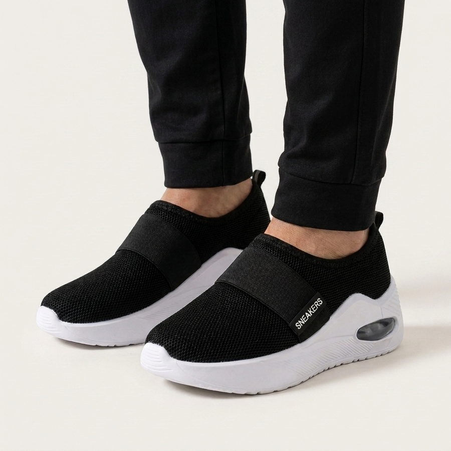 Tenis sin Cordones con Cámara de Aire para Mujer — Ligeros y Transpirables