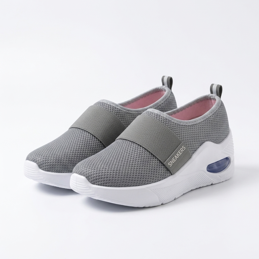 Tenis sin Cordones con Cámara de Aire para Mujer — Ligeros y Transpirables