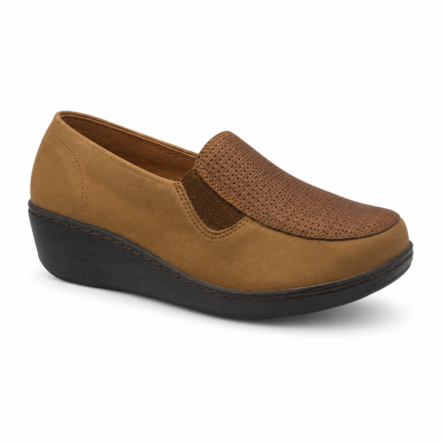 Zapato Rómulo en Brandi y Miel para Mujer — Ref. 2896