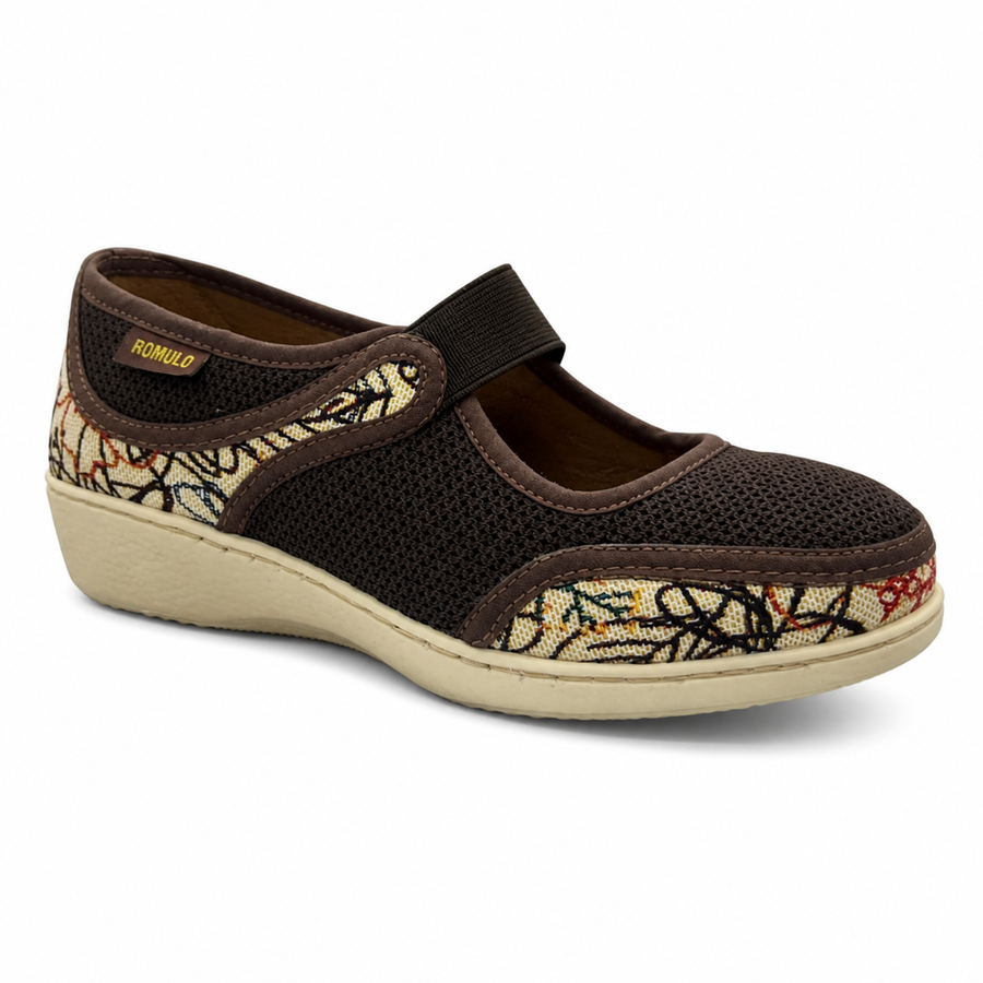 Baleta Rómulo en Textil para Mujer — Ref. 3009