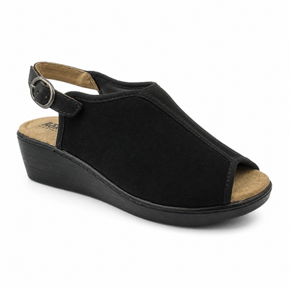 Sandalia Rómulo en Negro para Mujer — Ref. 3119
