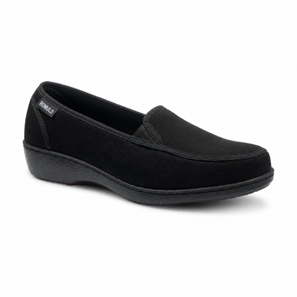 Zapato Rómulo en Cuero Negro para Mujer — Ref. 3508