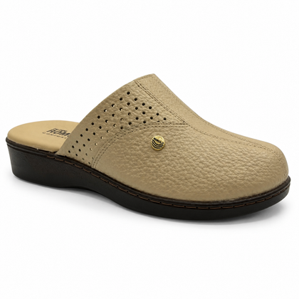 Sueco Rómulo en Cuero para Mujer — Ref. 3709
