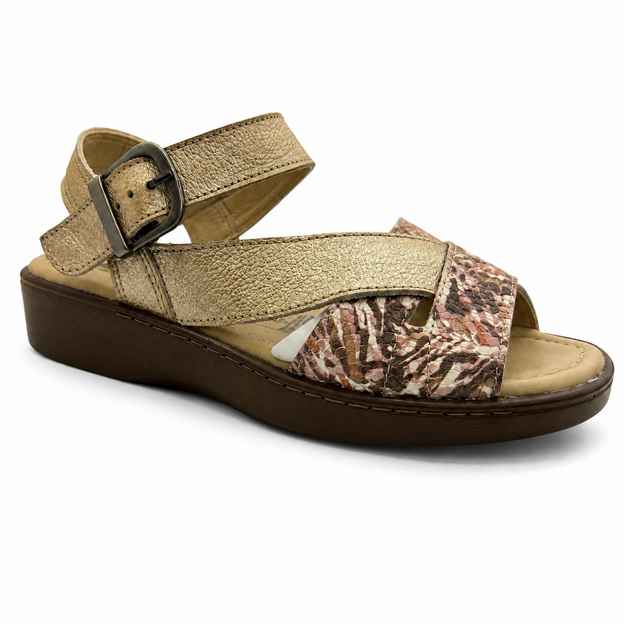 Sandalia Rómulo Plana para Mujer — Ref. 5004