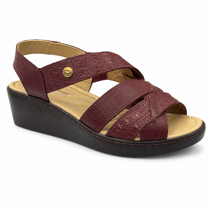 Zapato Rómulo en Burdeus para Mujer — Ref. 7226