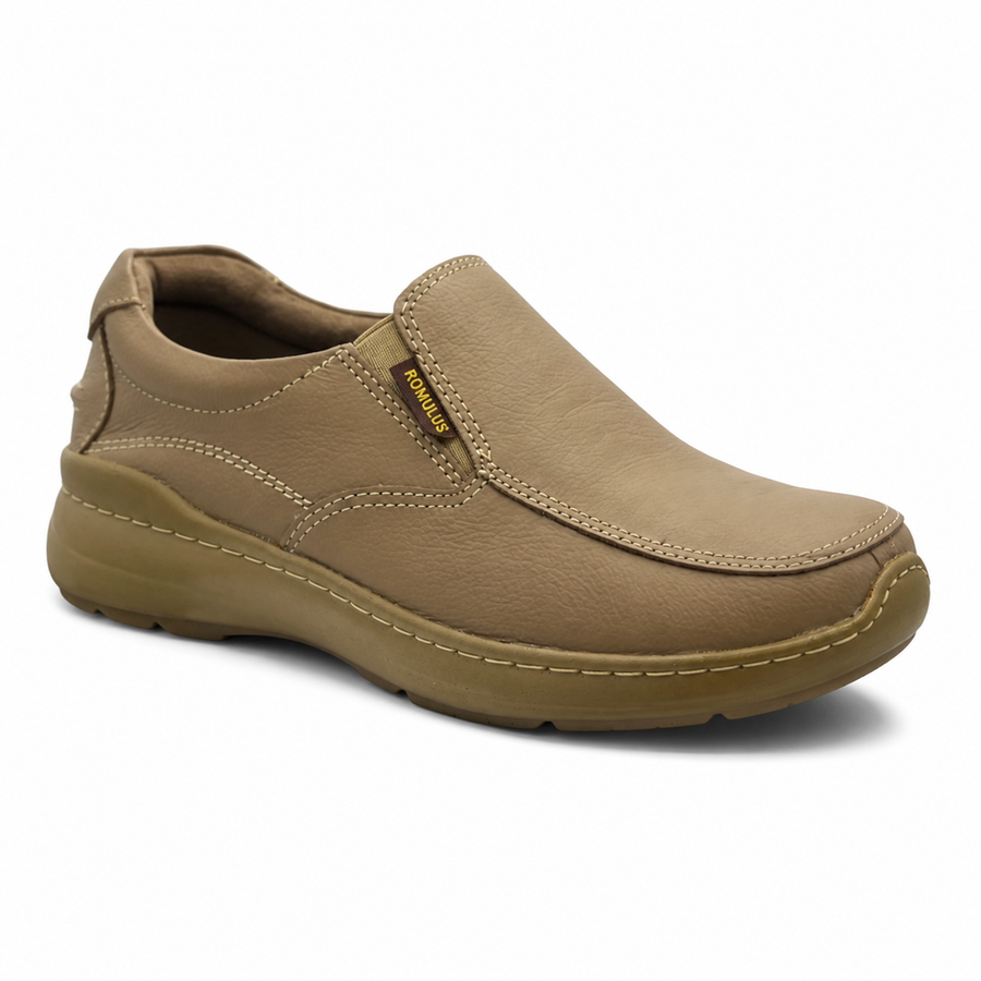 Mocasín Rómulo en Cuero para Hombre — Ref. 9095