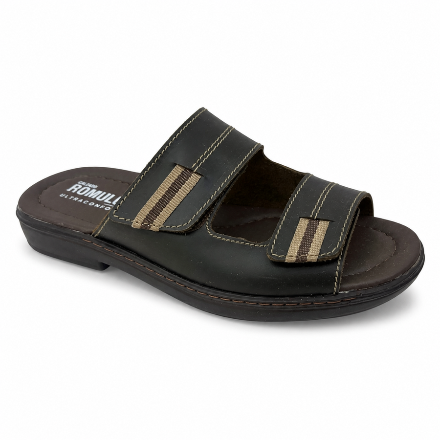 Sandalia Rómulo en Cuero para Hombre — Ref. 9097