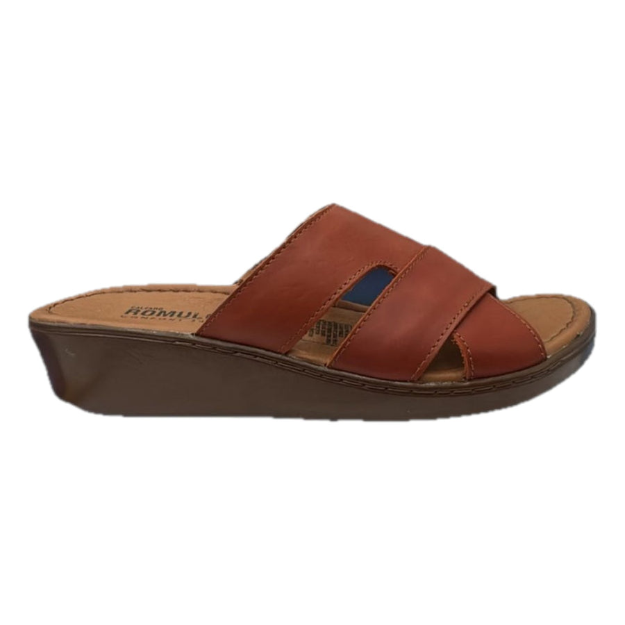 Sandalia Rómulo en Arandano para Mujer — Ref. 5036