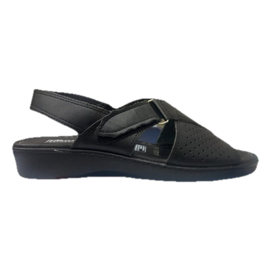 Sandalia Rómulo en Negro para Mujer — Ref. 5515