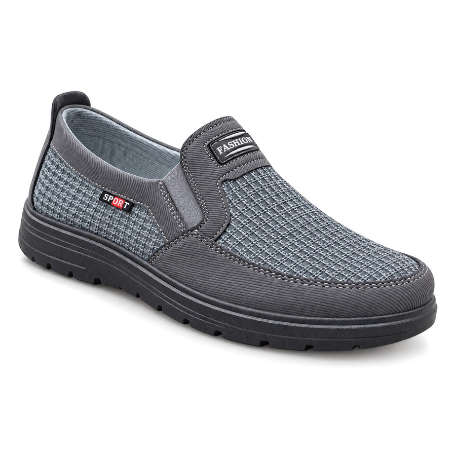Zapato Confort sin Cordones para Hombre – Gris