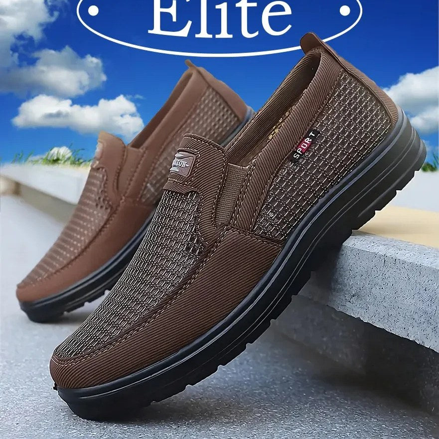 Zapato Confort sin Cordones para Hombre – Marrón