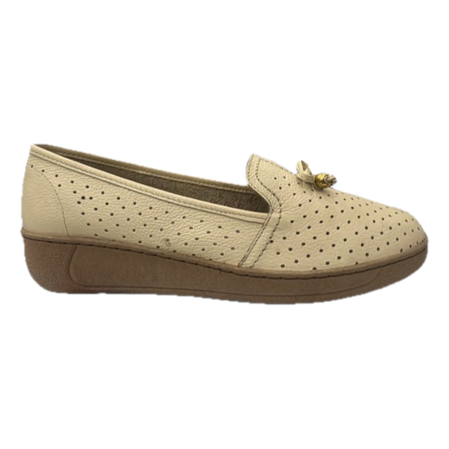 Zapato Rómulo en Avena para Mujer — Ref. 3876