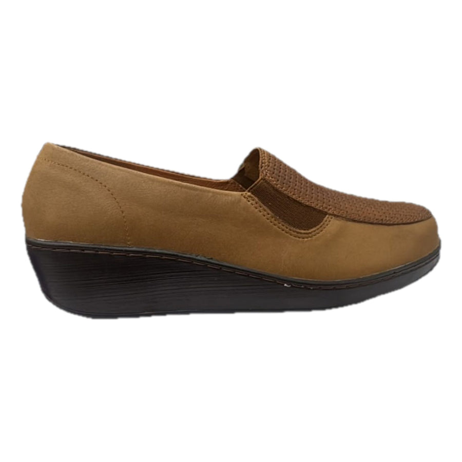 Zapato Rómulo en Brandi y Miel para Mujer — Ref. 2896