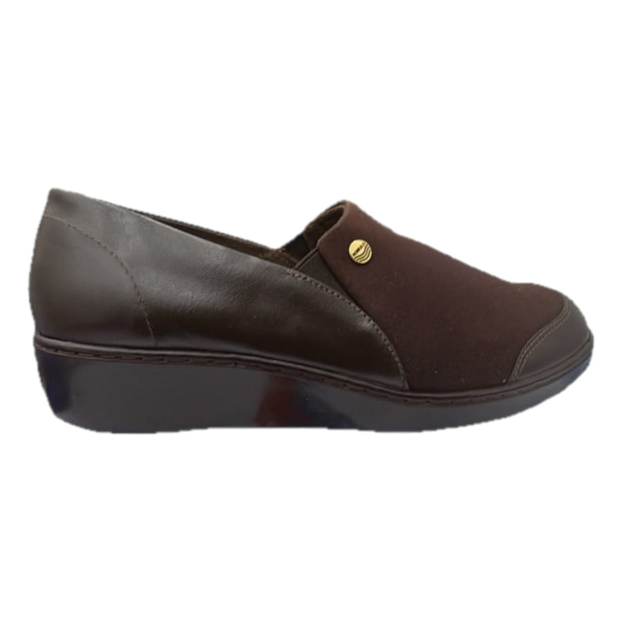 Zapato Rómulo en Café y Café para Mujer — Ref. 3846