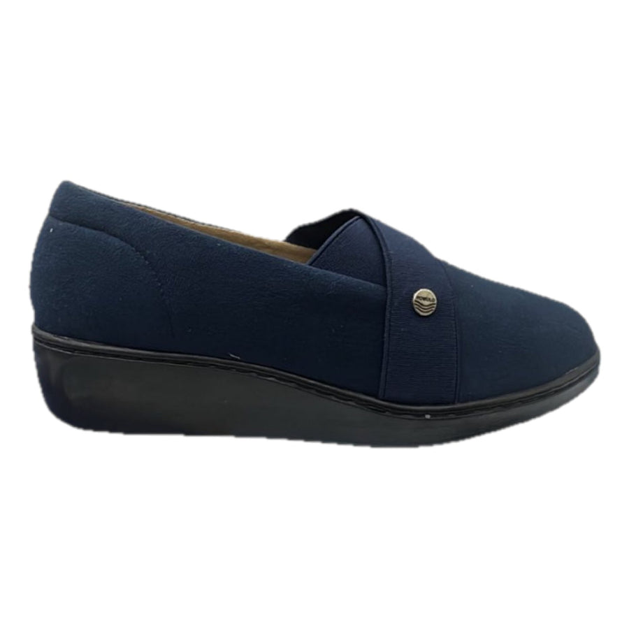 Zapato Rómulo en Cuero Azul para Mujer — Ref. 3106