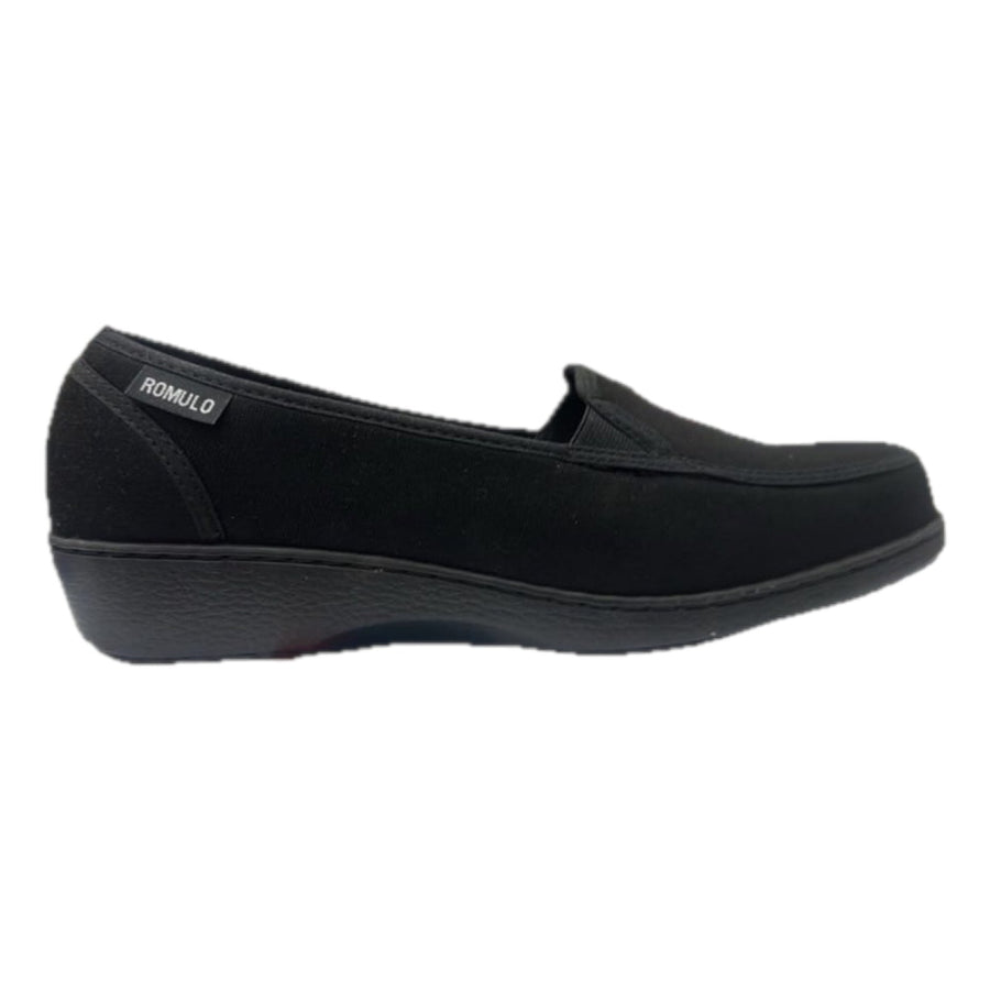 Zapato Rómulo en Cuero Negro para Mujer — Ref. 3508